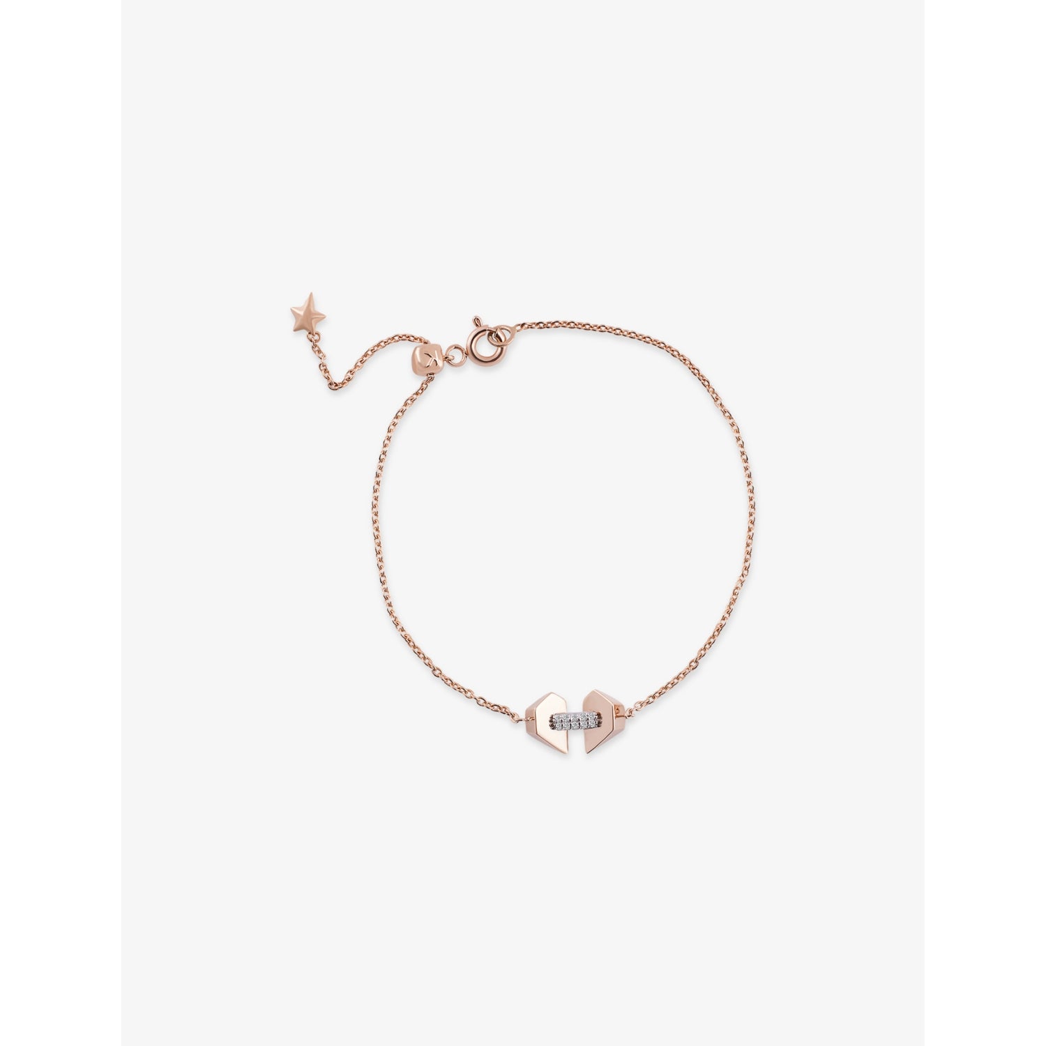 Kismet By Milka Beloved 0.03ct Diamond Chain Bracelet