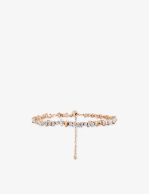 Kismet by Milka marquise-cut diamond bracelet 0.38ct, imported from the UK