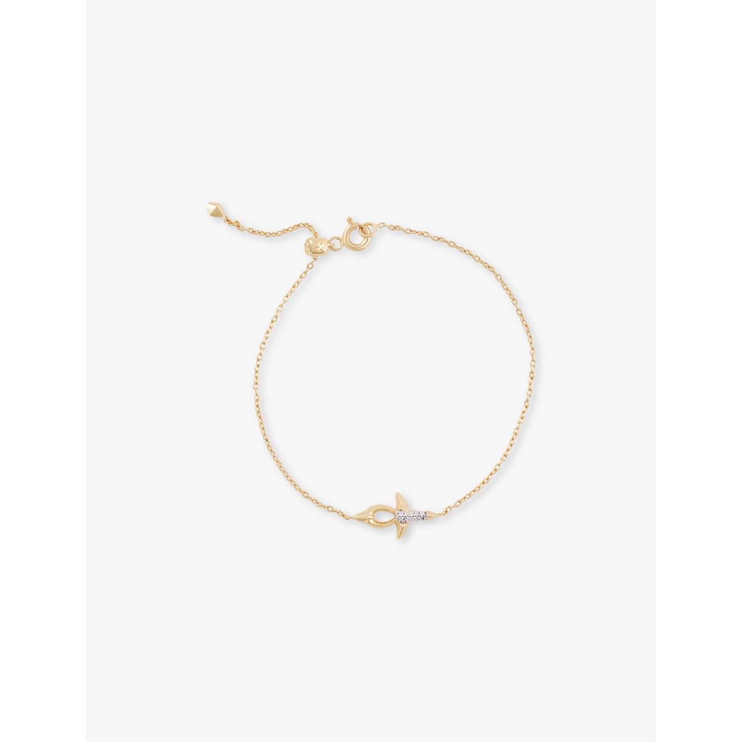 Kismet By Milka Ankh 0.03ct Diamond Chain Bracelet