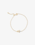 Kismet By Milka Ankh diamond chain bracelet 17cm - British product