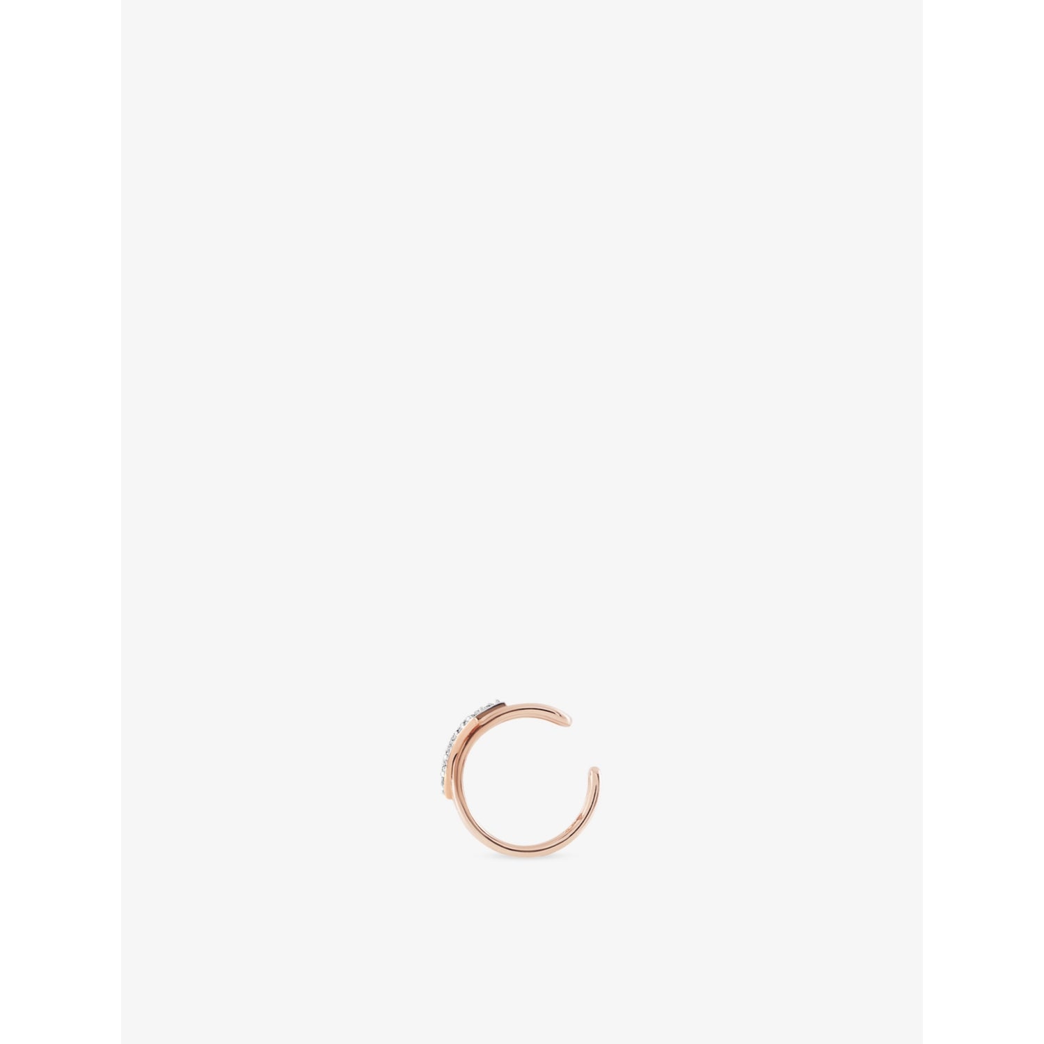 Kismet by Milka Comet diamond cuff earring 0.08ct, imported from the UK