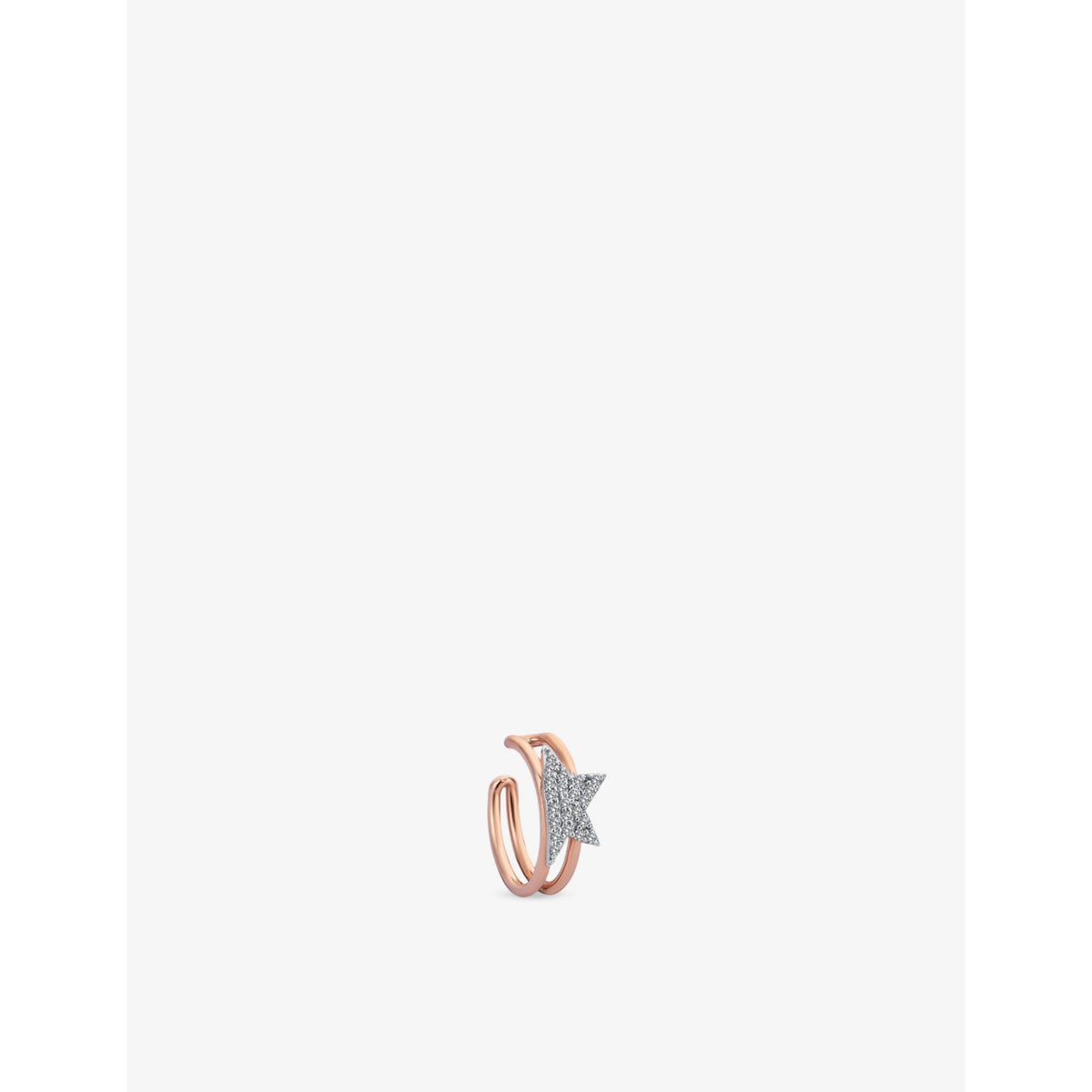 Kismet By Milka Comet 0.08ct Diamond Cuff Earing