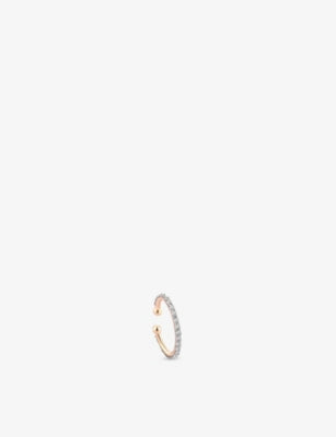 Kismet by Milka Shimmery Circle diamond cuff 0.12ct, UK version
