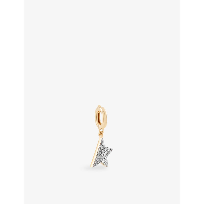 Kismet by Milka Comet Mini diamond charm 0.05ct & 0.07ct, UK version