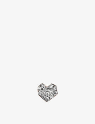 Kismet by Milka 0.07ct diamond stud earring, imported from the UK
