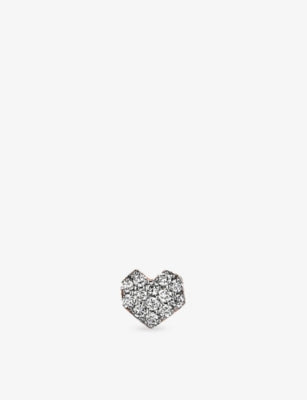 Kismet by Milka 0.07ct diamond stud earring, imported from the UK