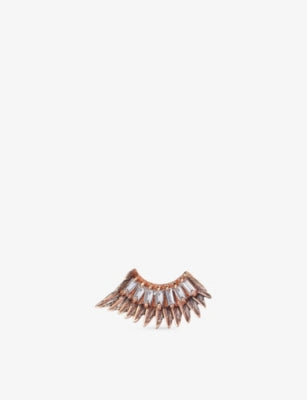 Winged 0.16ct Baguette-Diamond Stud Earring - ROSE GOLD