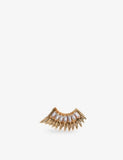 Winged 0.16ct Baguette-Diamond Stud Earring - YELLOW GOLD