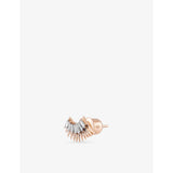 Kismet by Milka Winged diamond stud earring 0.16ct, UK version