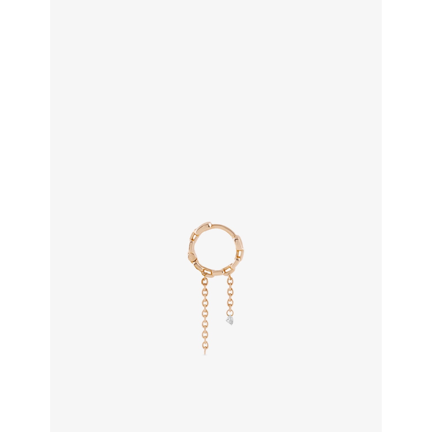 Kismet by Milka 0.06ct diamond hoop earrings (British brand)