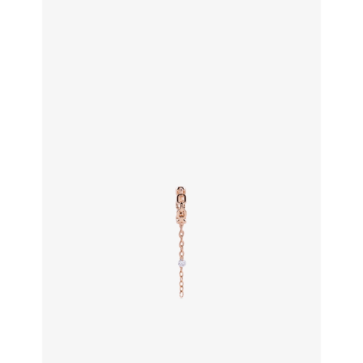 Kismet by Milka 0.06ct diamond hoop earrings (British brand)