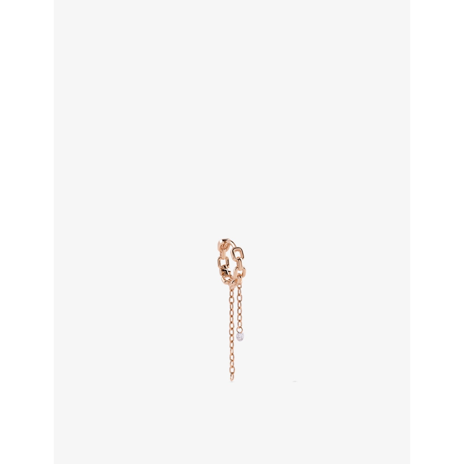 Dreamscape 0.06ct Diamond Hoop Earring - ROSE GOLD