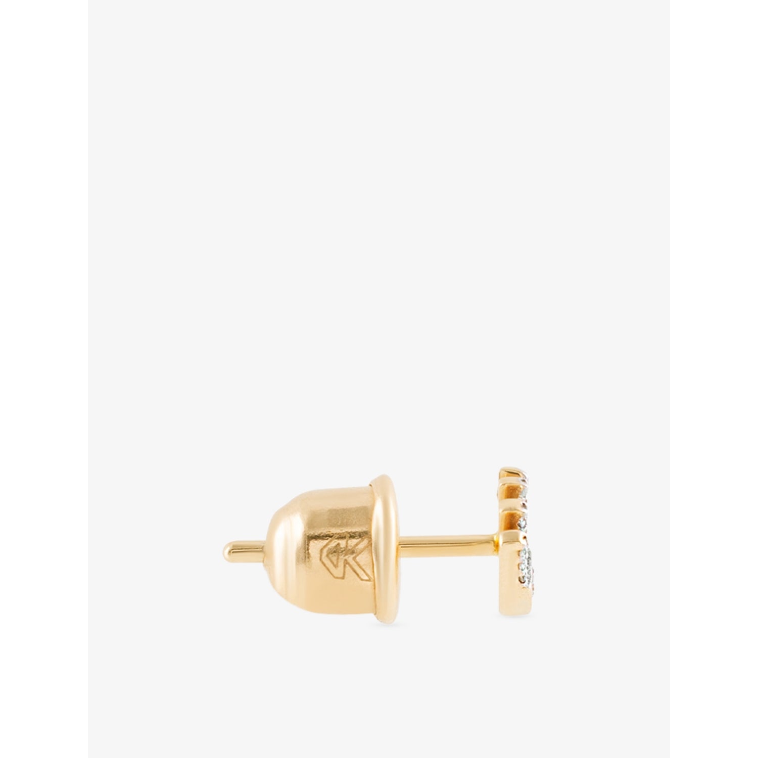 Kismet Milka evil eye diamond stud earring 0.10ct - British product