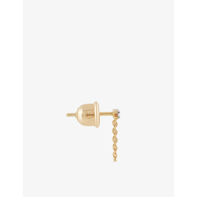 Kismet by Milka 0.06ct baguette diamond stud earrings - British product