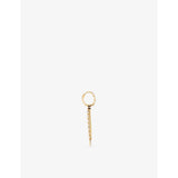 Kismet by Milka 0.25ct diamond drop huggie earring (British brand)