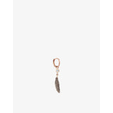 Kismet By Milka Dart 0.04ct Diamond Drop Huggie