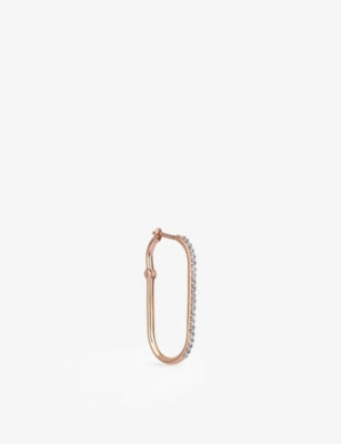 Kismet by Milka diamond hoop earring Shimmery Equality 0.10ct, UK version