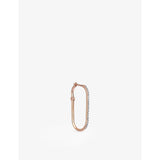 Kismet By Milka Shimmery Equality 0.10ct Diamond Hoop Earring