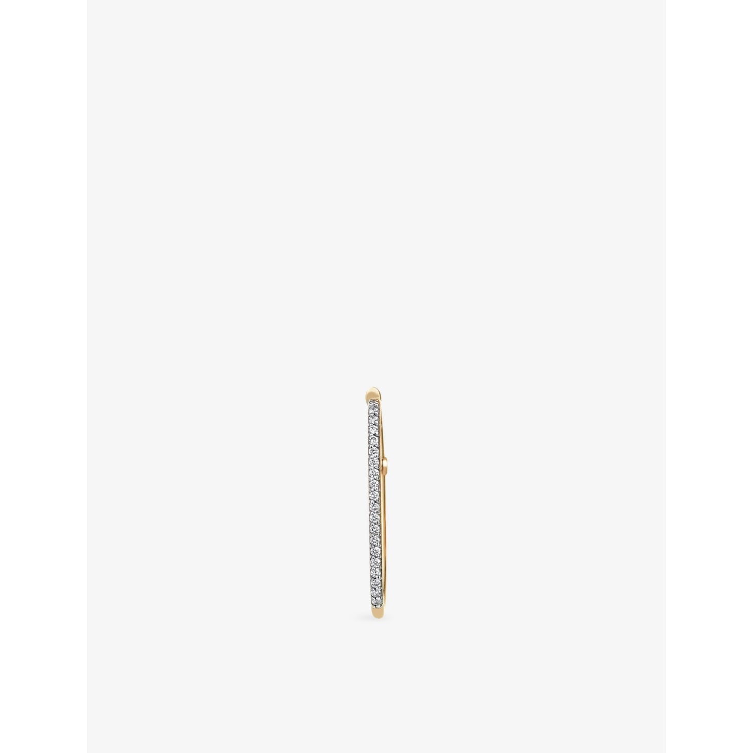 Kismet by Milka diamond hoop earring Shimmery Equality 0.10ct, UK version