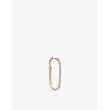 Kismet by Milka diamond hoop earring Shimmery Equality 0.10ct, UK version