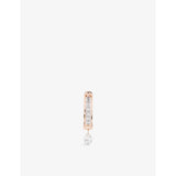 Kismet by Milka Nightlit diamond drop huggie 0.18ct, imported from the UK