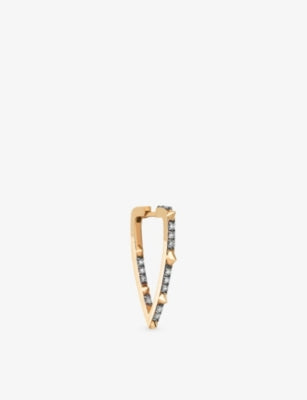 Kismet Sting diamond hoop earring 0.20ct - British product