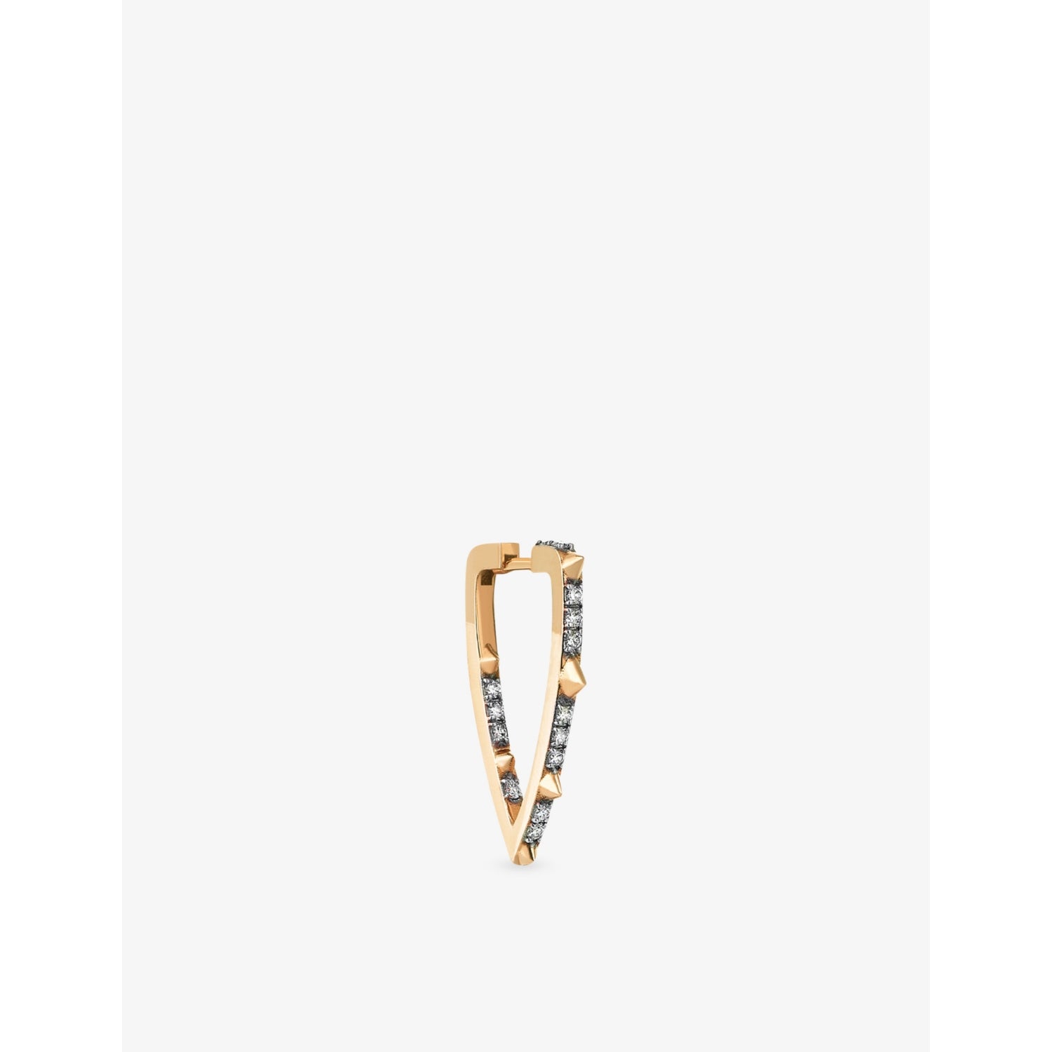 Kismet By Milka Sting 0.20ct Diamond Hoop Earring