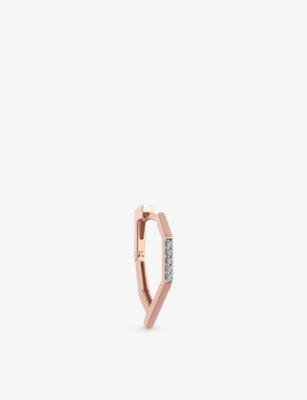 Kismet by Milka 0.03ct diamond hoop earring, UK version