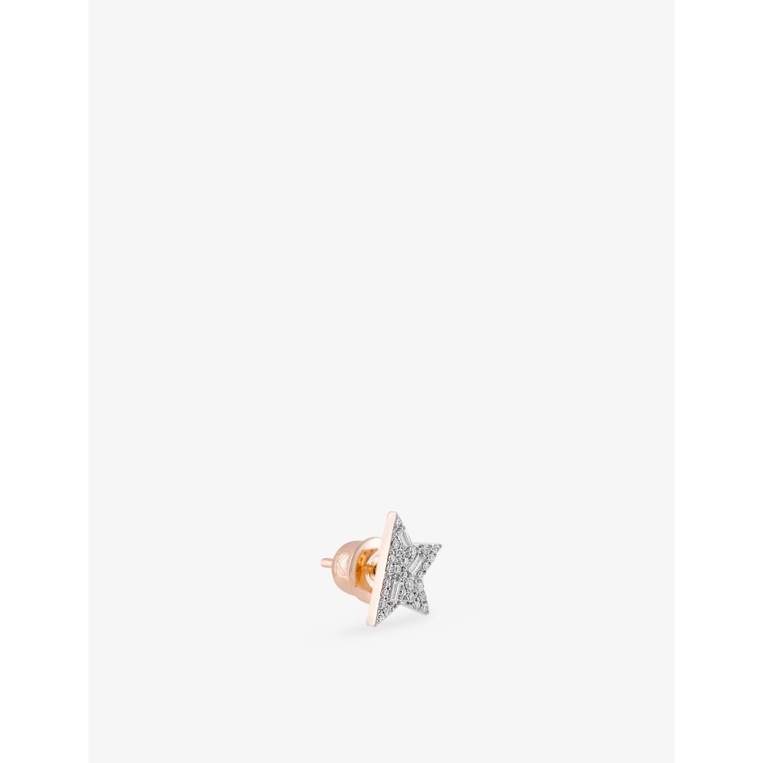 Kismet by Milka Comet Midi diamond stud earring 0.12ct, UK version