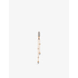 Kismet by Milka Silva diamond drop huggie earring 0.20ct, UK version