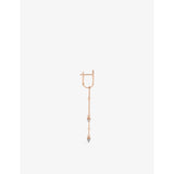 Kismet by Milka Silva diamond drop huggie earring 0.20ct, UK version