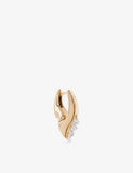 Kismet by Milka Flare 0.21ct diamond huggie earring - British product