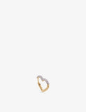 Kismet by Milka Sweetheart 0.15ct diamond hoop earring, UK version