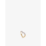 Kismet By Milka Sweetheart 0.15ct Diamond Hoop Earring