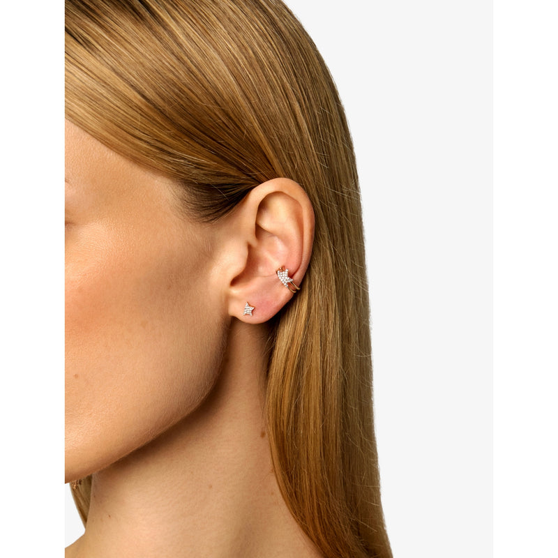 Kismet by Milka Comet Mini diamond stud earring 0.04ct - British product