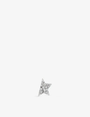 Kismet by Milka Comet Mini diamond stud earring 0.04ct - British product