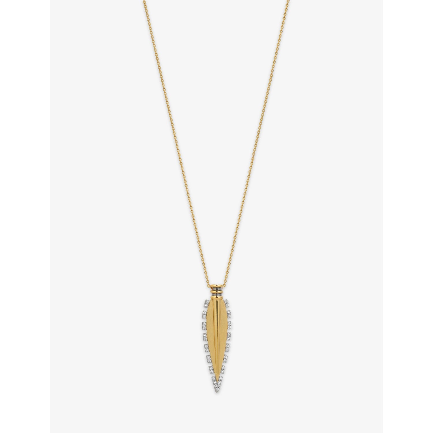 Kismet by Milka Victoria 0.16ct diamond pendant necklace - British product