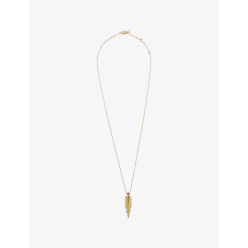 Victoria 0.16ct Diamond Pendant Necklace - ROSE GOLD - 41cm