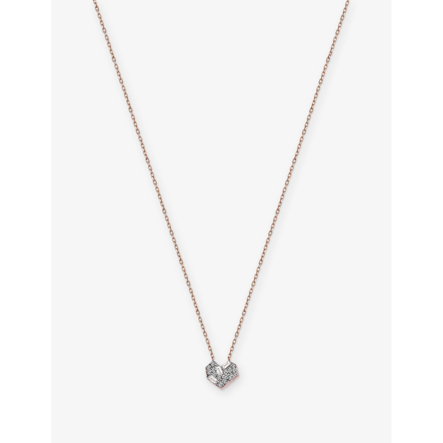 Kismet by Milka Cherish Mini 0.16ct diamond pendant necklace 50cm, UK version