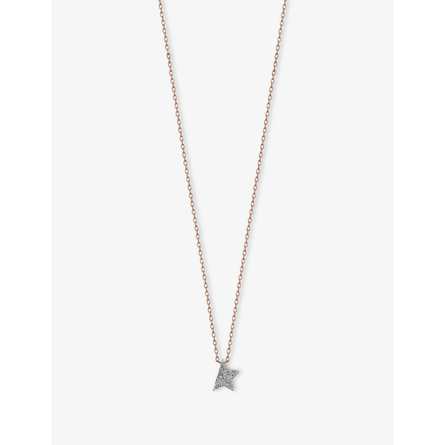 Kismet by Milka Comet diamond pendant necklace 0.12ct - British product