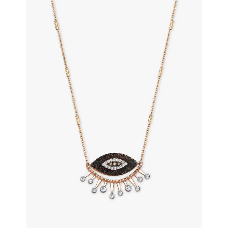 Kismet by Milka 0.22ct diamond pendant necklace, imported from the UK