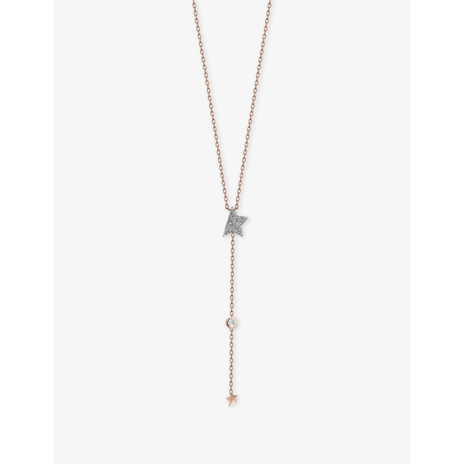 Kismet by Milka Cosmic Comet diamond pendant necklace 0.16ct - British product