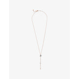 Cosmic Comet Metal and 0.16ct Diamond Pendant Necklace - ROSE GOLD