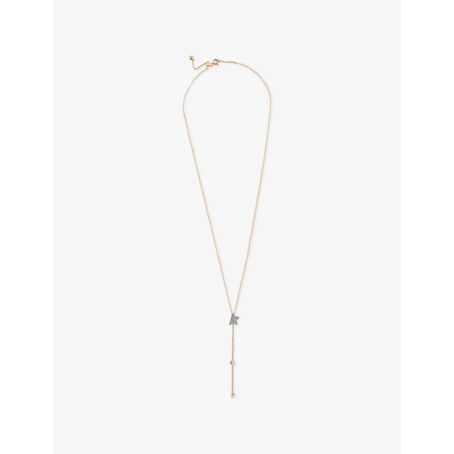 Kismet By Milka Cosmic Comet Metal and 0.16ct Diamond Pendant Necklace