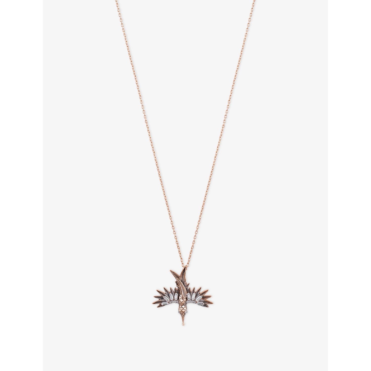 Kismet by Milka Phoenix diamond pendant necklace 0.14ct - British product