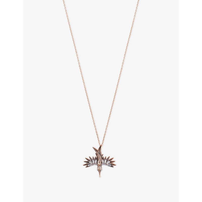 Kismet by Milka Phoenix diamond pendant necklace 0.14ct - British product