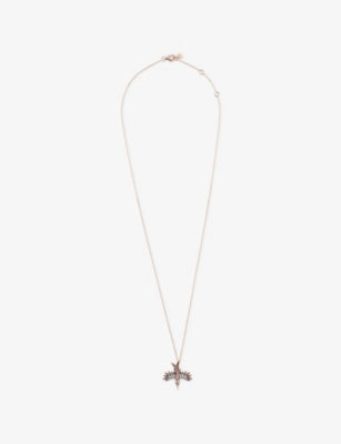 Kismet by Milka Phoenix diamond pendant necklace 0.14ct - British product