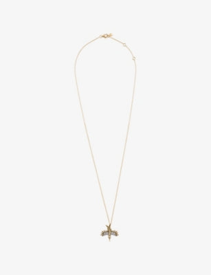 Kismet by Milka Phoenix diamond pendant necklace 0.14ct - British product
