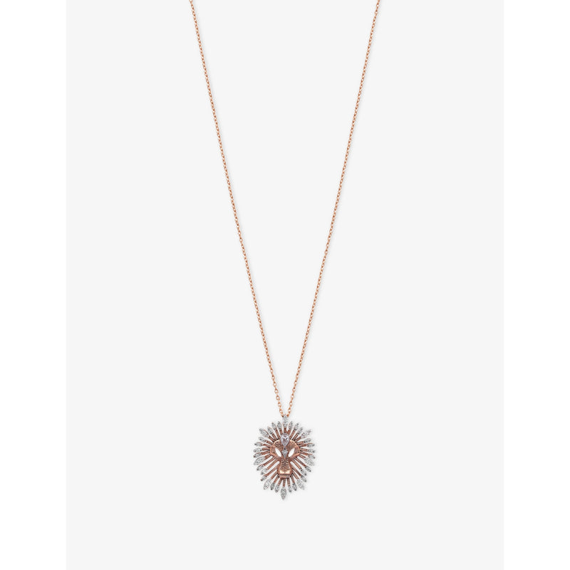 Kismet by Milka Leo Mini diamond pendant 0.23ct, imported from the UK