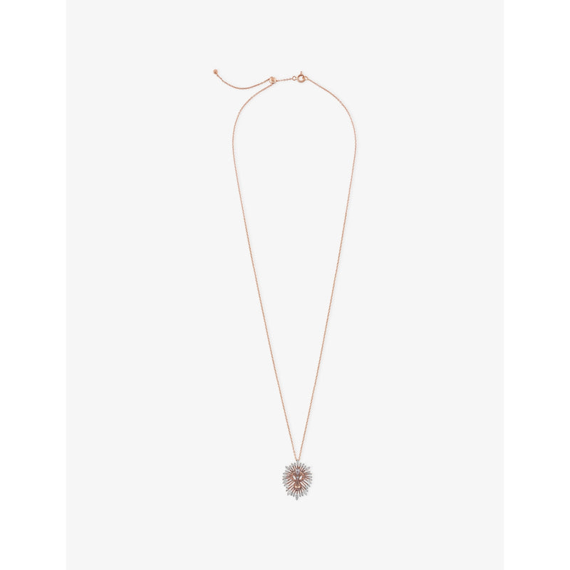 Kismet by Milka Leo Mini diamond pendant 0.23ct, imported from the UK